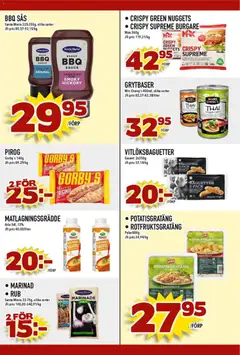 Matdax erbjudanden - Förhandsvisning av reklamblad från butik Matdax aktuell från 04.05.2026 | Sida: 18 | Produkter: Marinad, Potatisgratäng, Grädde, Matlagningsgrädde