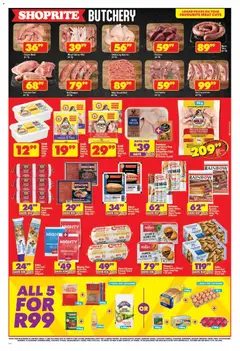 Shoprite specials catalogue – valid from 08.06.2026 | Page: 2 | Products: Steak, Chicken, Soup, Bacon