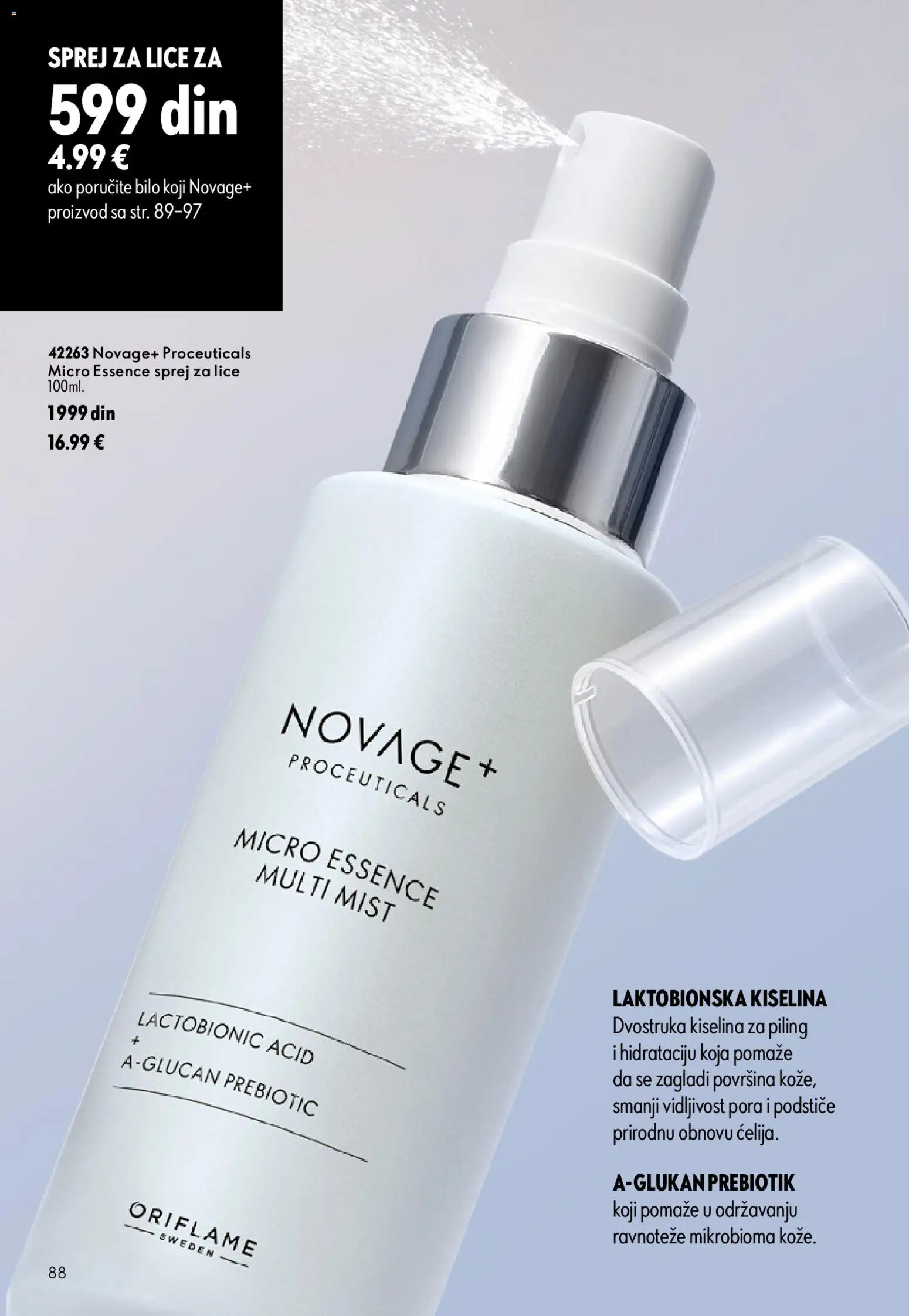 Oriflame katalog - važi od 26.08.2026 | Strana: 88 | Proizvode: Piling