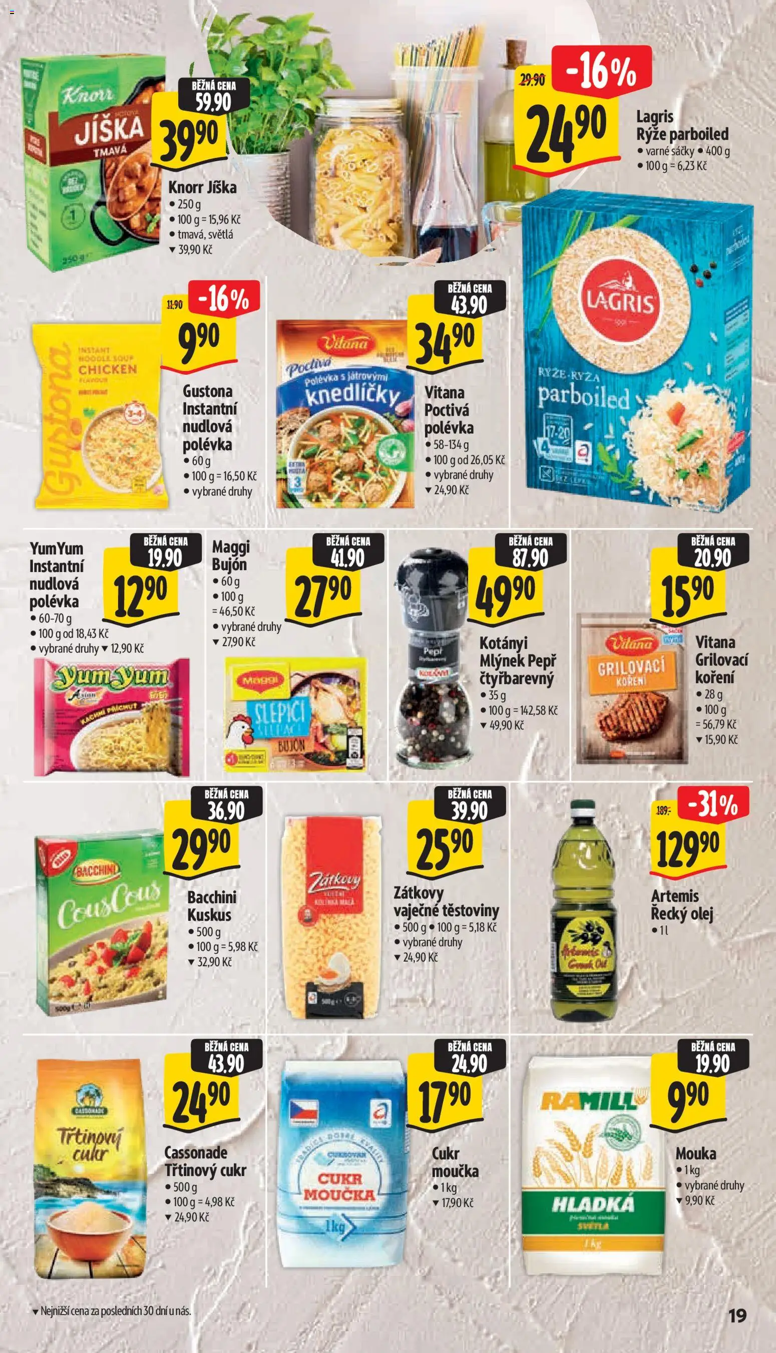 Albert leták - Supermarket Frenštát pod Radhoštěm od 30.09.2026 | Strana: 33 | Produkty: Knorr, Koření, Bujón, Mlýnek