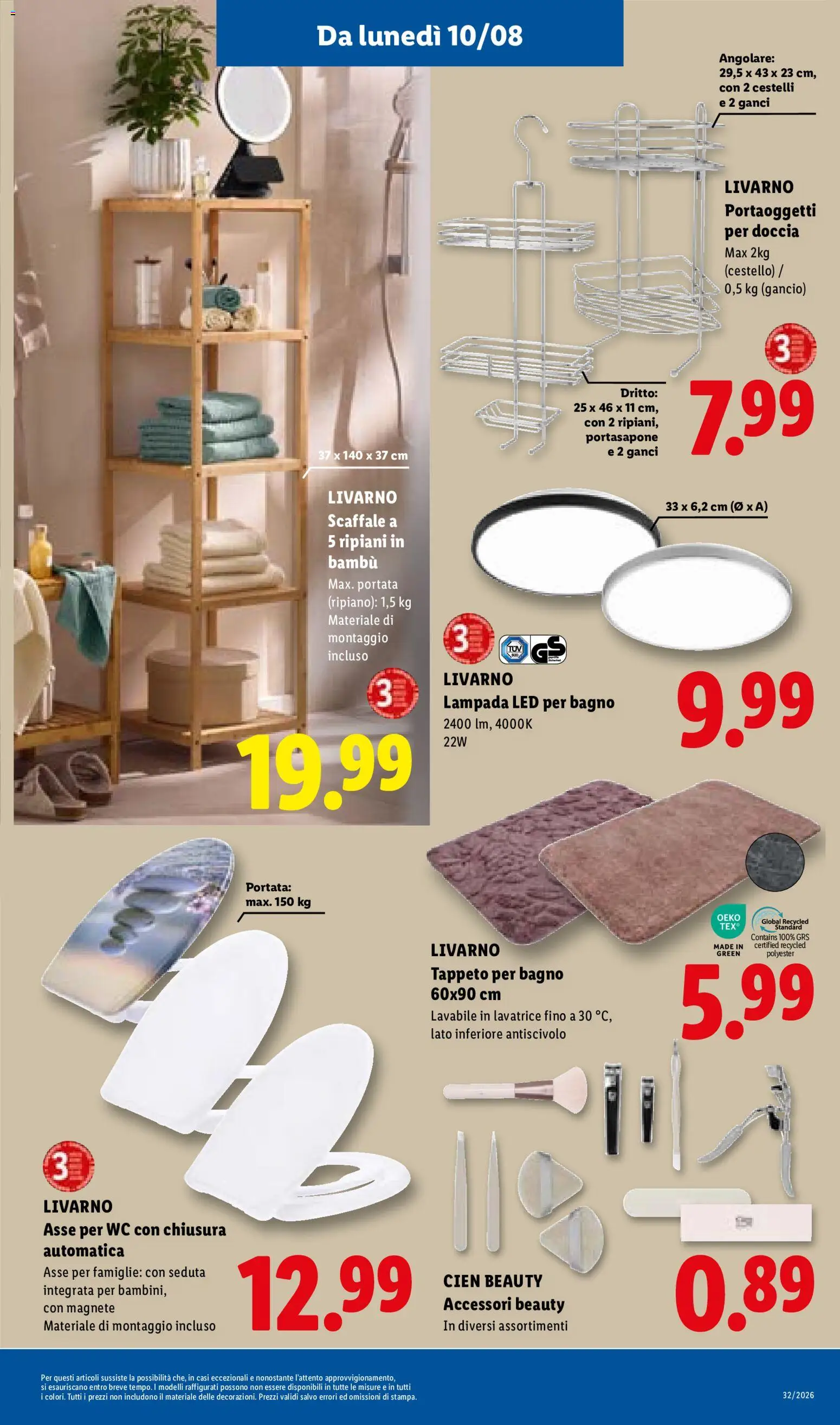 Volantino Lidl del 06/08/2026 | Pagina: 41