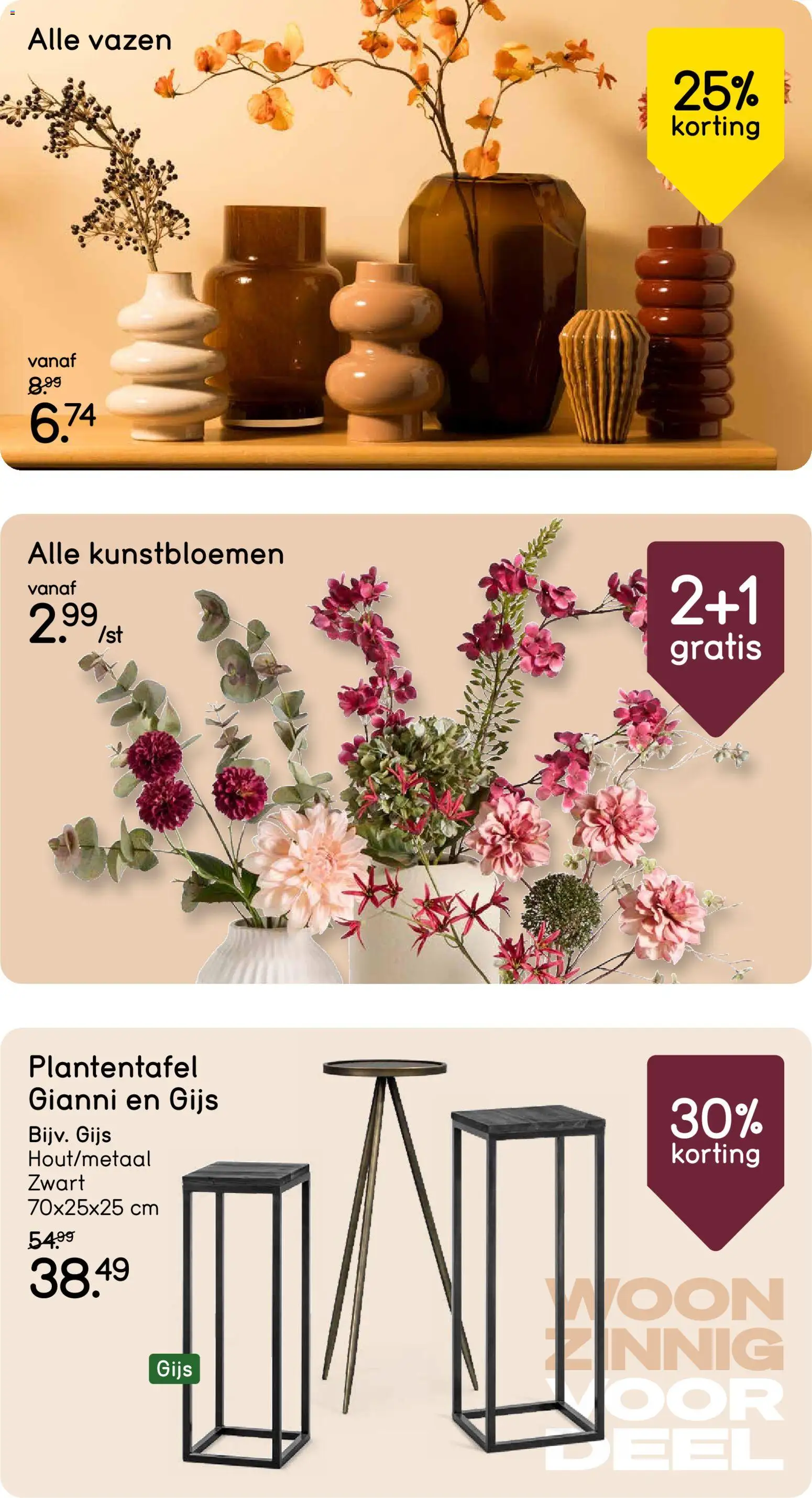{H1} | Pagina: 5 | Producten: Kunstbloemen, Vazen