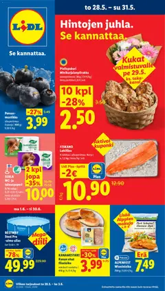 Lidl-mainoslehti voimassa 28.05.2026 alkaen