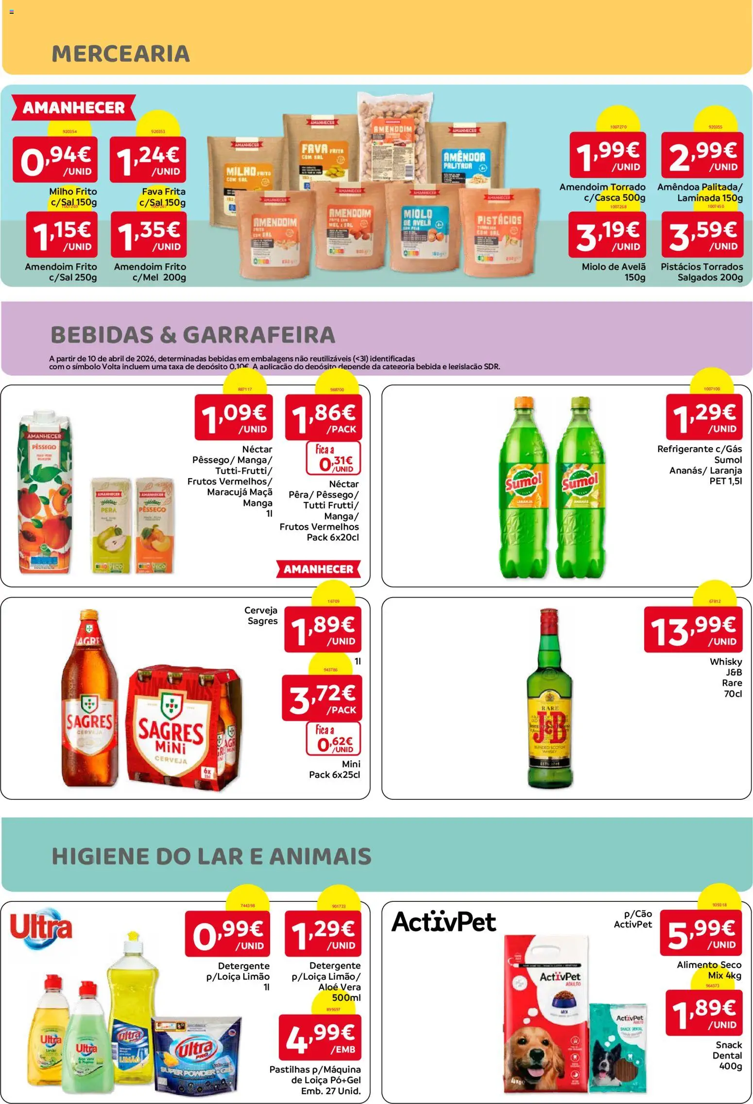 Amanhecer folheto │ válido de 17/09/2026 | Página: 8 | Produtos: Refrigerante, Manga, Aloe Vera, Maça