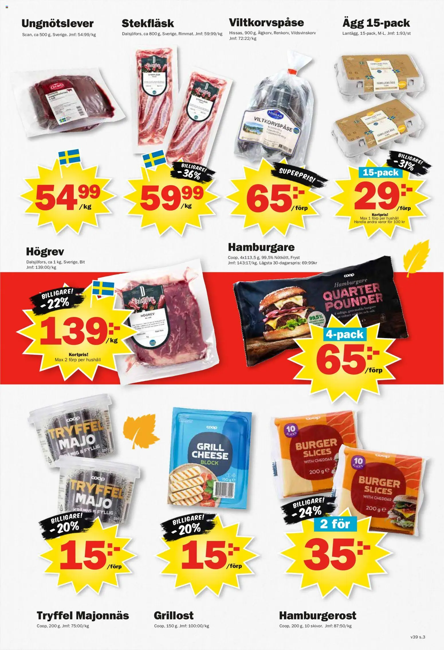 Pekås reklamblad aktuell från 21/09/2026 | Sida: 3