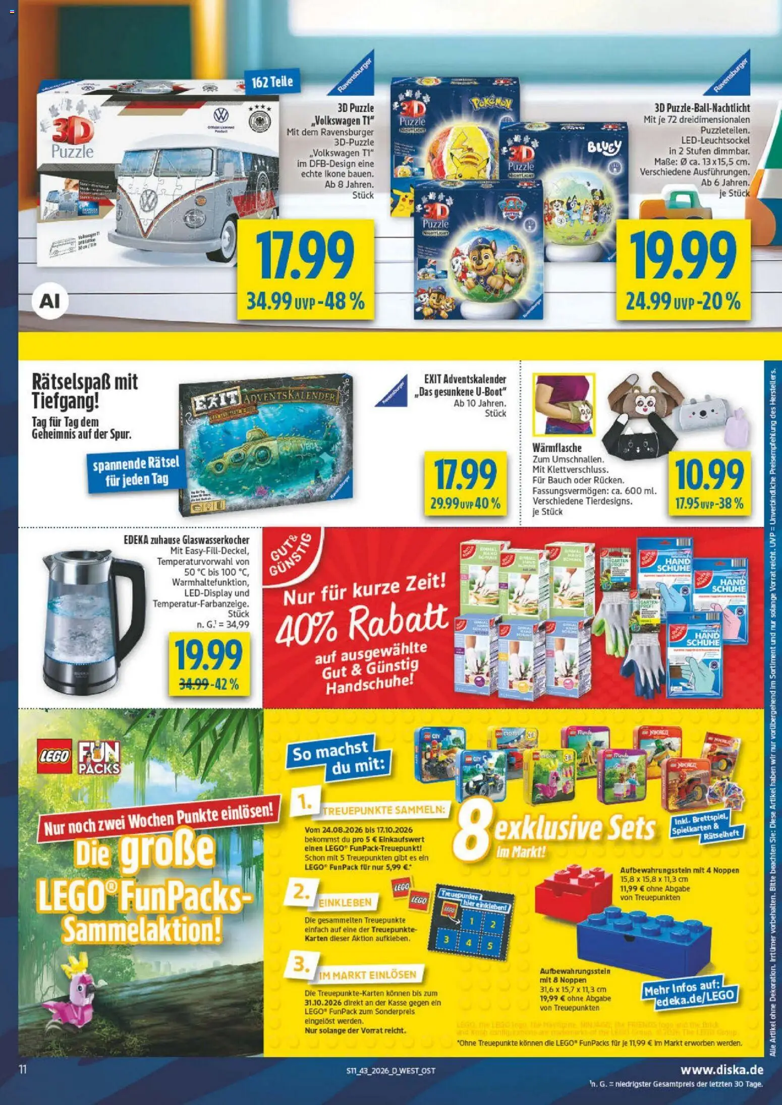 Diska Bayern – gültig ab 19.10.2026 | Seite: 11 | Produkte: Handschuhe