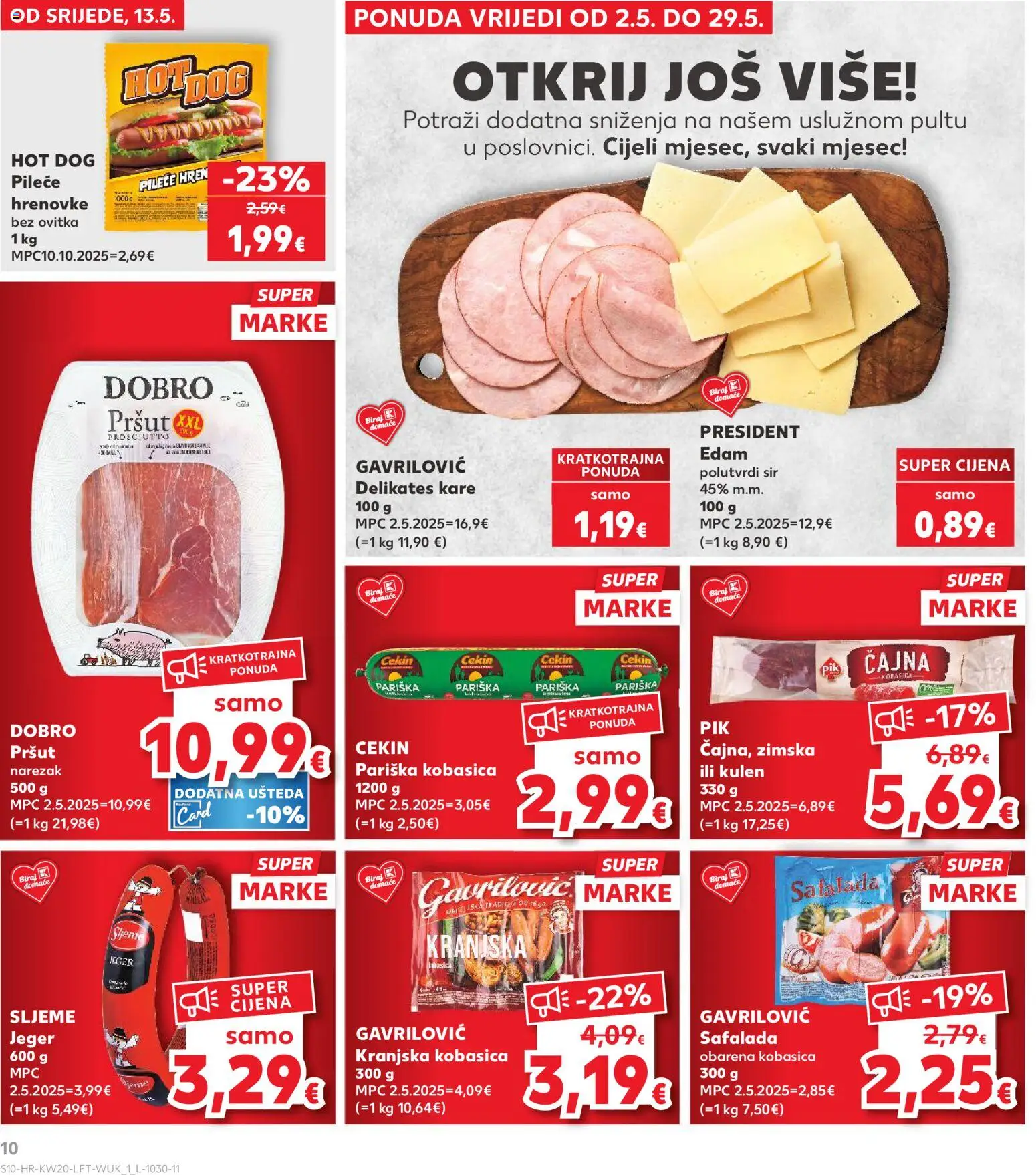 Kaufland katalog | vrijedi od 13.05.2026 | Stranica: 10
