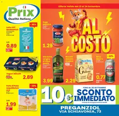Anteprima del volantino Prix volantino Preganziol valido a partire dal 15/09/2026