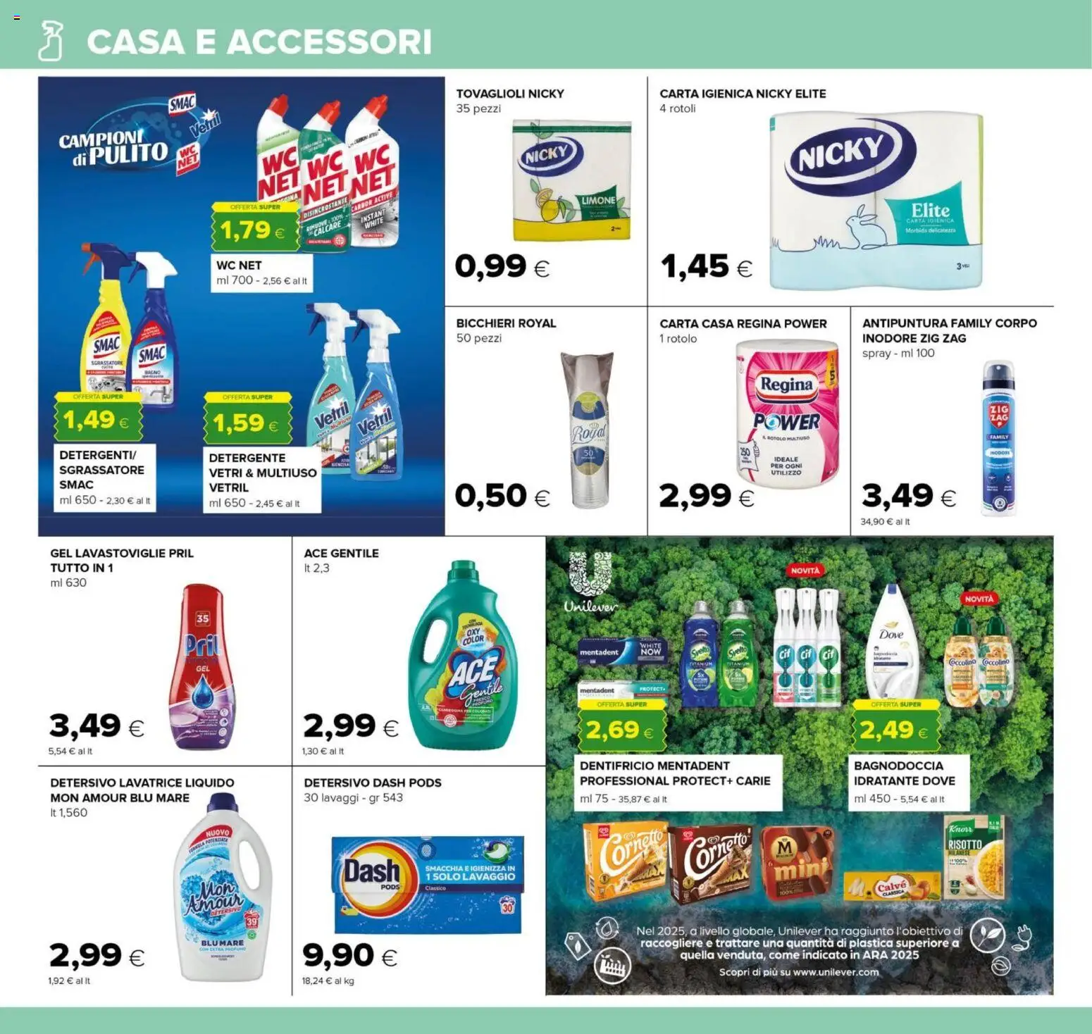 Volantino Oasi del 20.05.2026 | Pagina: 26 | Prodotti: Detergente, Sgrassatore, Limone, Bagno