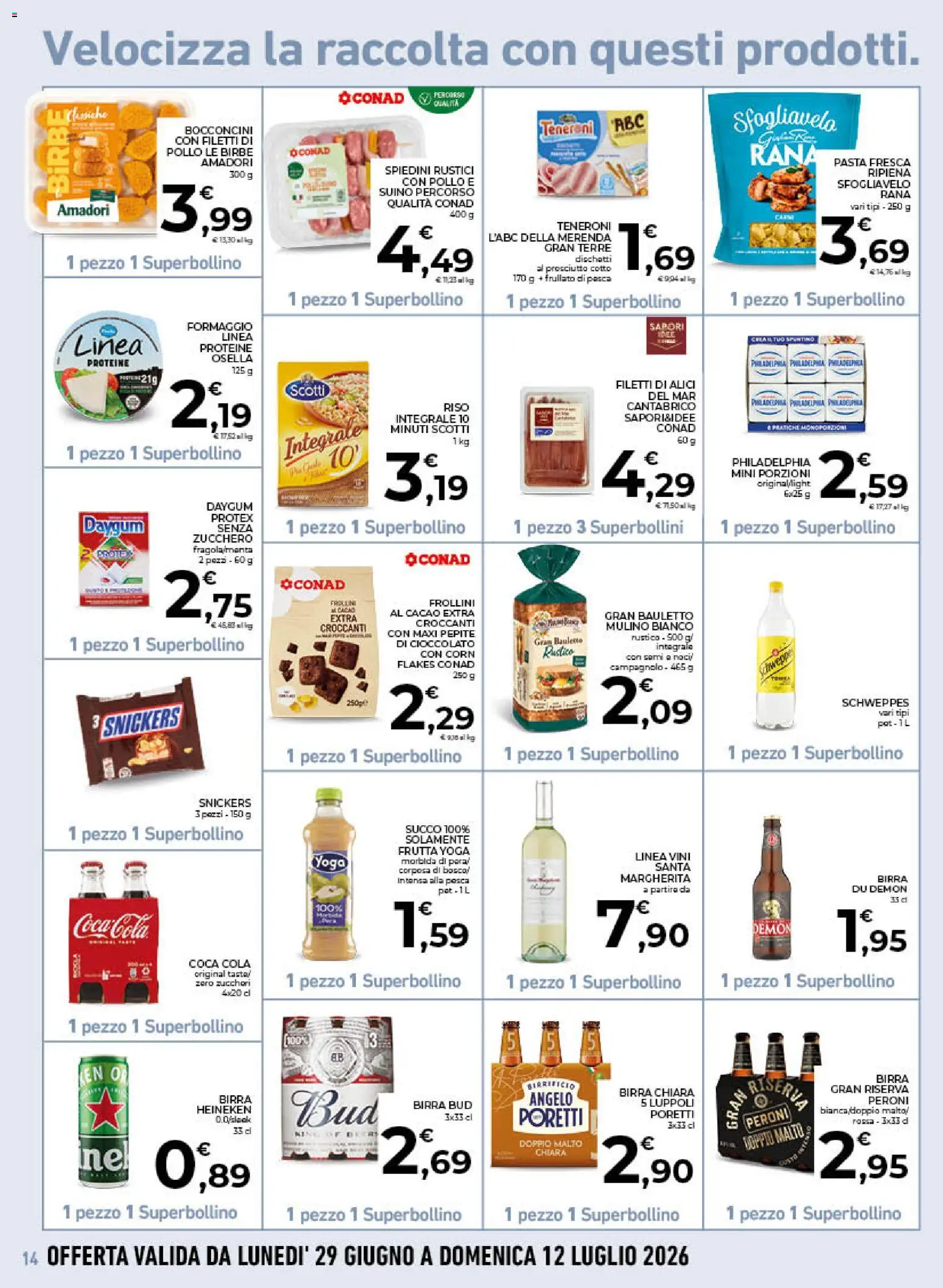 Volantino Conad del 01/07/2026 | Pagina: 14