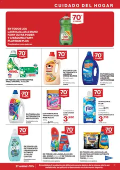 Vista previa Hipercor catálogo válido desde el 24/09/2026 | Página: 41 | Productos: Cápsulas, Quitamanchas, Suavizante, Lavavajillas