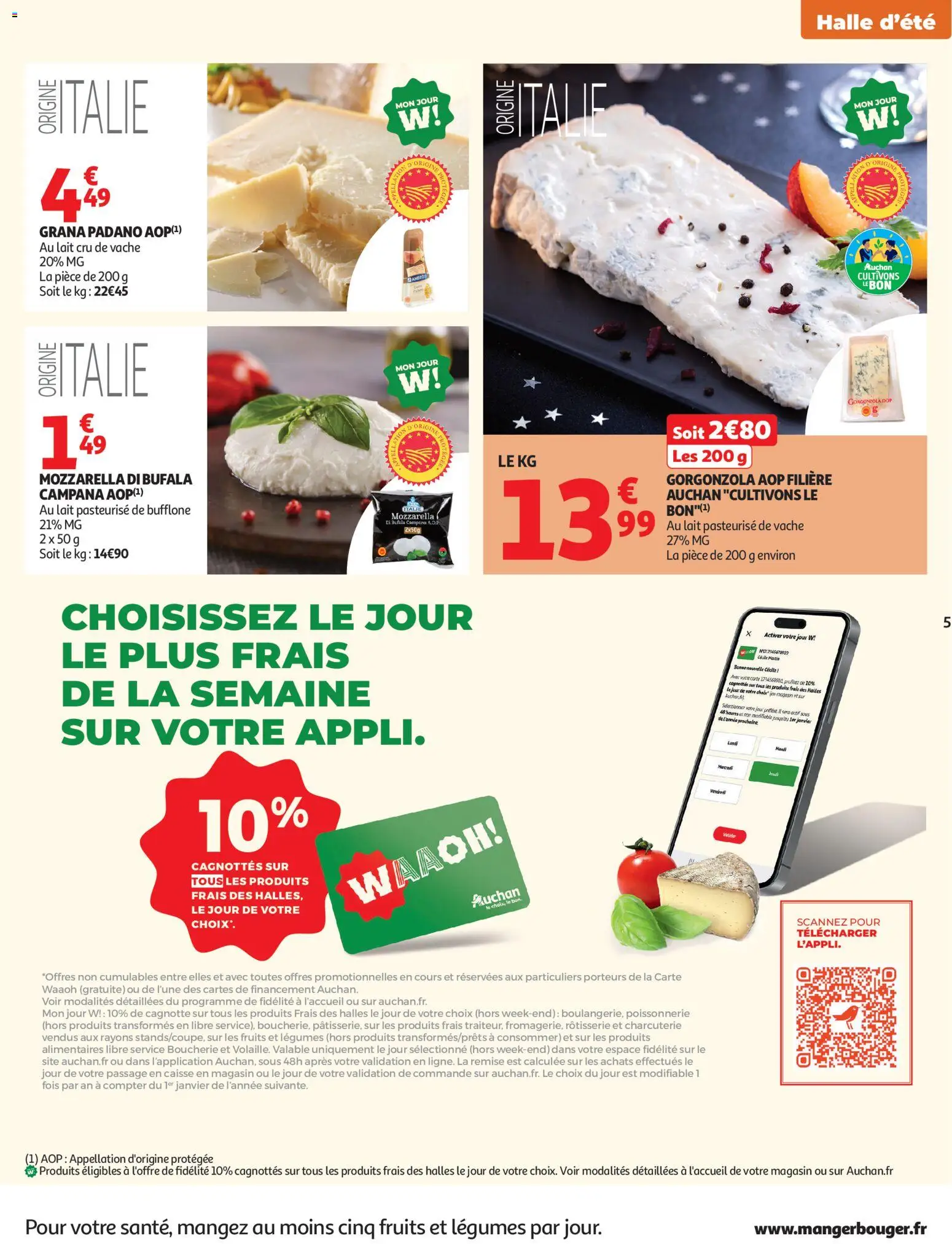{H1} | Pagina: 5 | Producten: Mozzarella, La