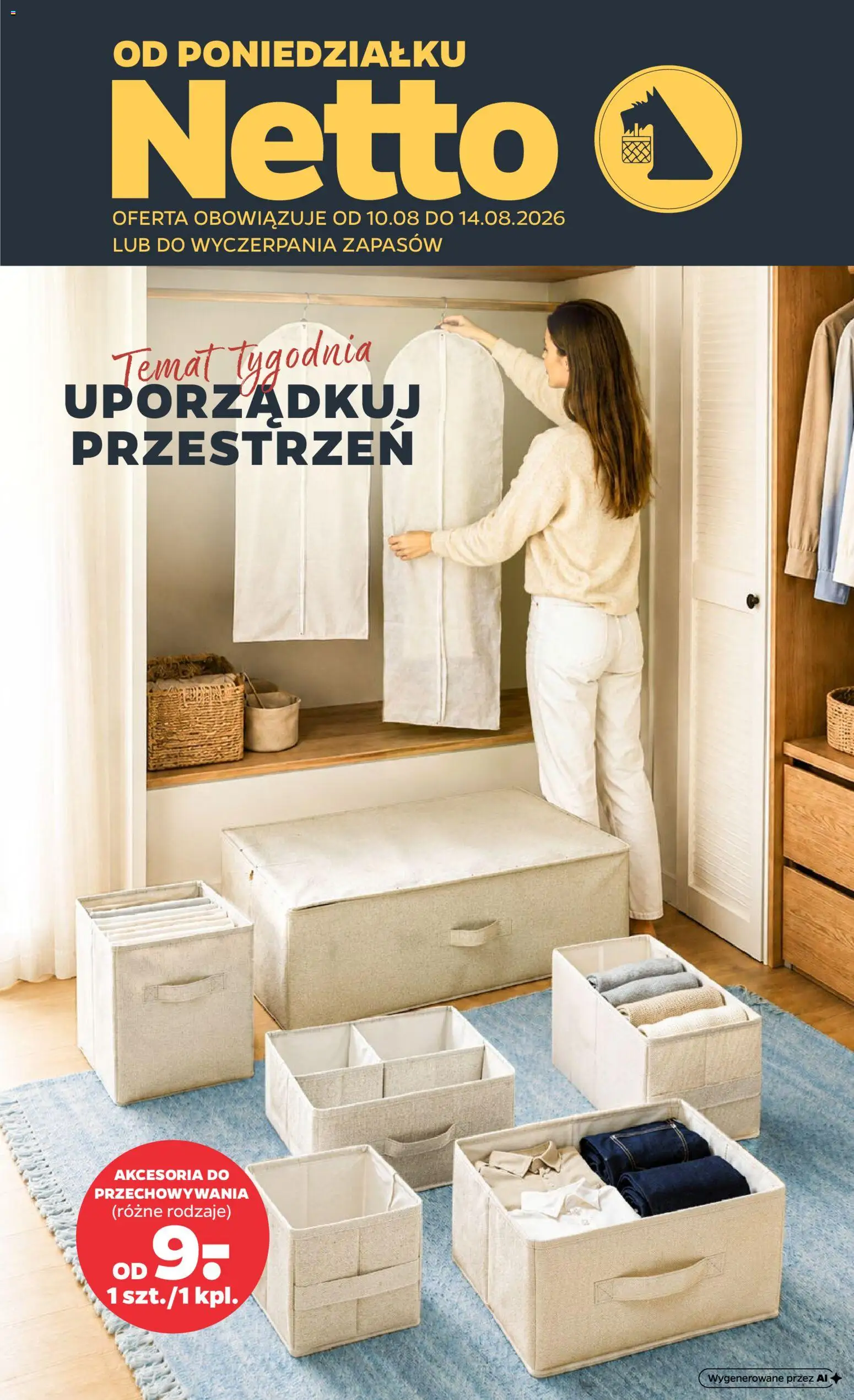 Netto gazetka od poniedziałku NonFood od 10.08.2026 | Strona: 1