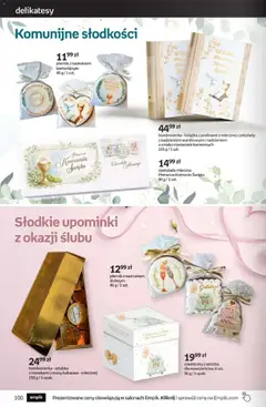 Pogląd oferty "Empik promocje" - ważna od 06.05.2026 | Strona: 100 | Produkty: Czekolady, Czekolada mleczna, Delikatesy, Ciasteczka