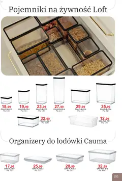Pogląd oferty "Bodzio Katalog" - ważna od 01.08.2026 | Strona: 195 | Produkty: Żywność, Lodówki, Pojemniki na żywność