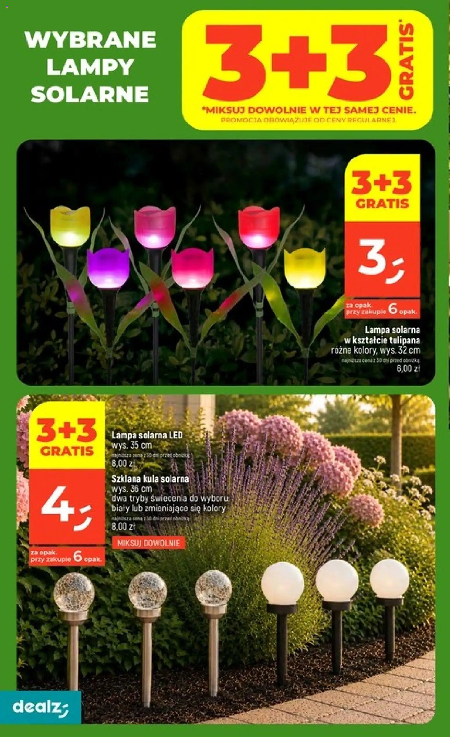 Dealz gazetka od 09.07.2026 | Strona: 44 | Produkty: Lampa solarna, Lampa