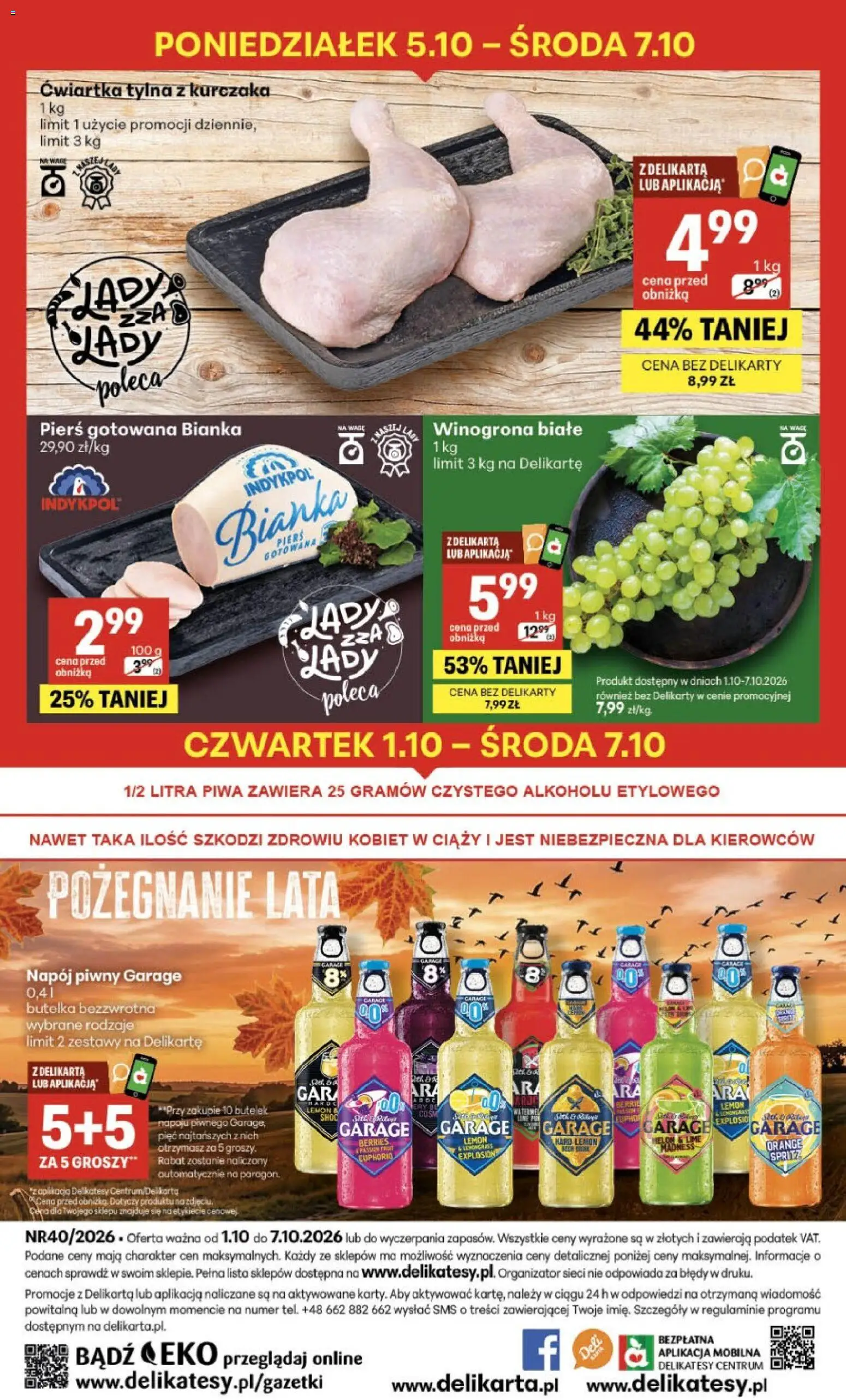 Delikatesy Centrum gazetka od 01.10.2026 | Strona: 40
