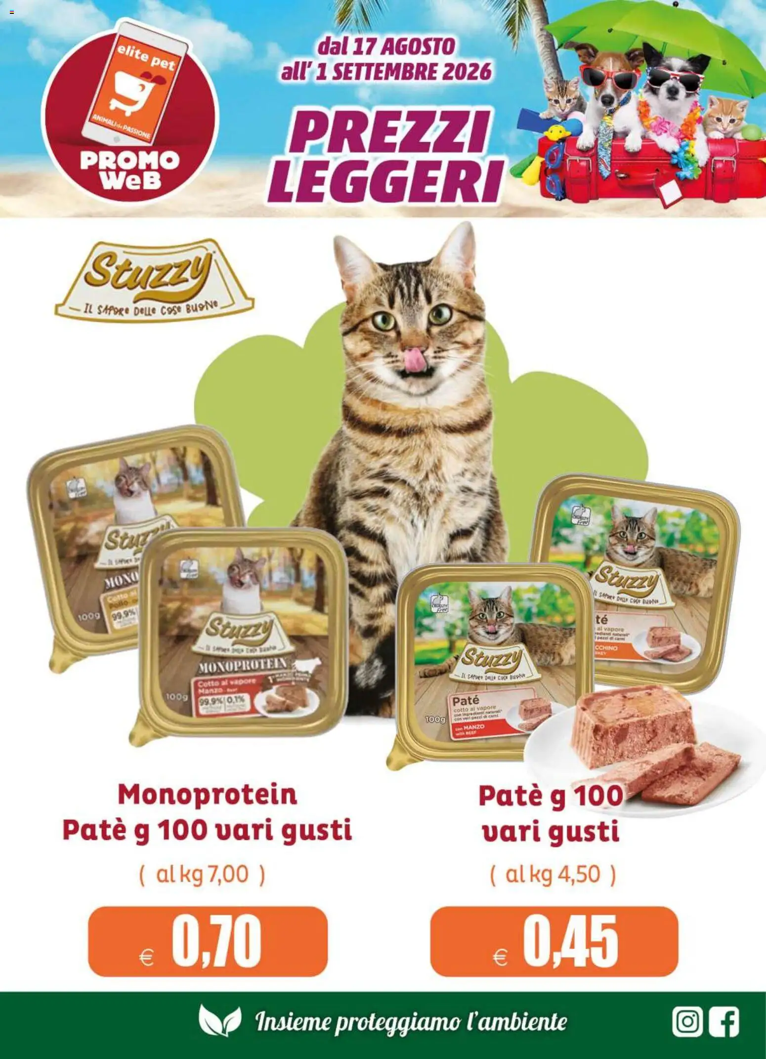 Volantino Elite Supermercati del 17/08/2026 | Pagina: 8 | Prodotti: Paté, Pollo, Manzo