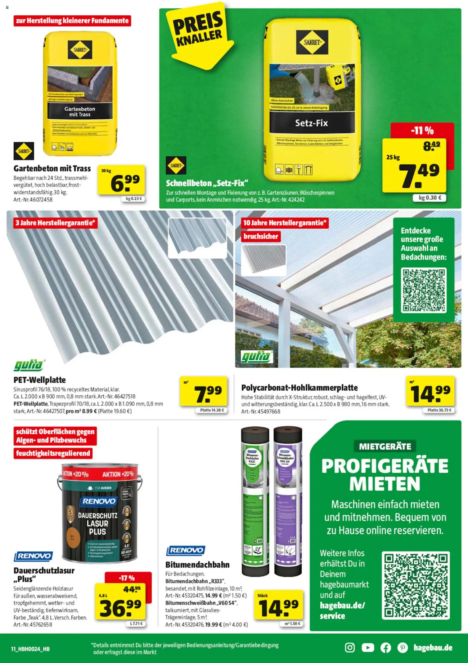 Hagebau Prospekt – gültig ab 06.06.2026 | Seite: 11 | Produkte: Tür