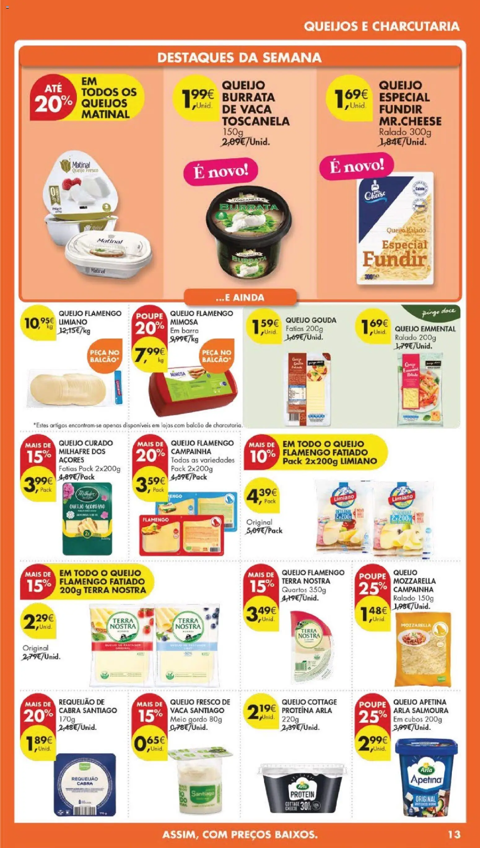 Pingo Doce folheto │ válido de 21.04.2026 | Página: 15 | Produtos: Queijo cottage, Campainha, Queijo, Requeijão