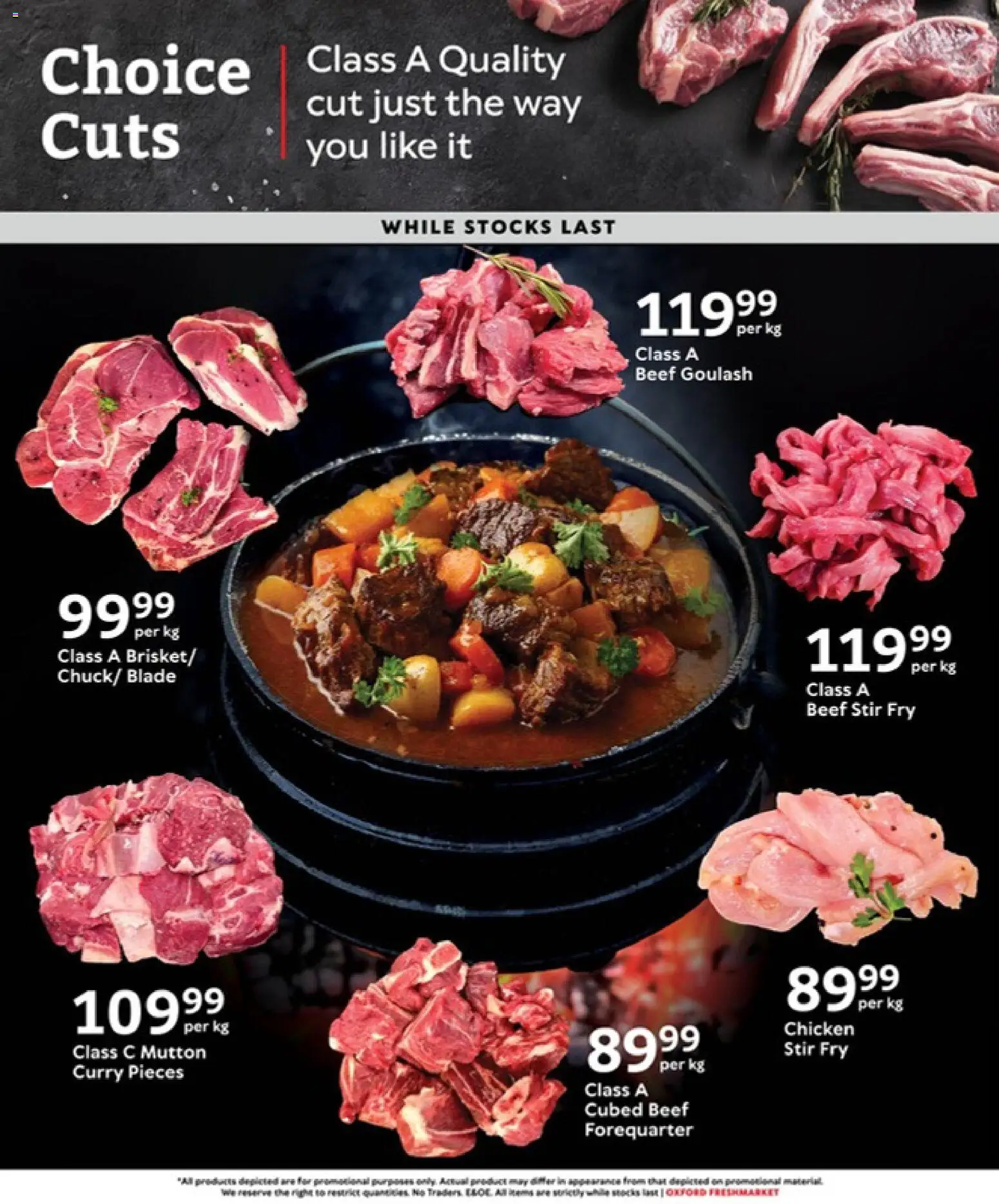 New Oxford Freshmarket catalogue – valid from 06.05.2026 | Page: 3 | Products: Chicken, Beef