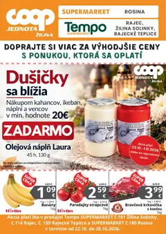 COOP Jednota leták platný od 22.10.2026
