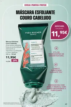 Pré-visualização Yves Rocher Catalogo 13 válido de 21/10/2026 | Página: 49 | Produtos: Argila, Ingredientes