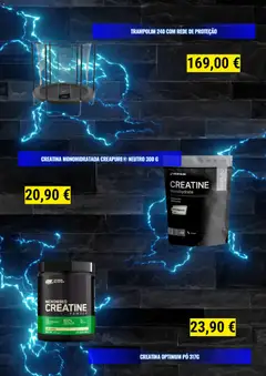Pré-visualização Decathlon Oferta sazonal válido de 01.05.2026 | Página: 3 | Produtos: Rede de proteção, Pó, Trampolim, Creatina monohidratada