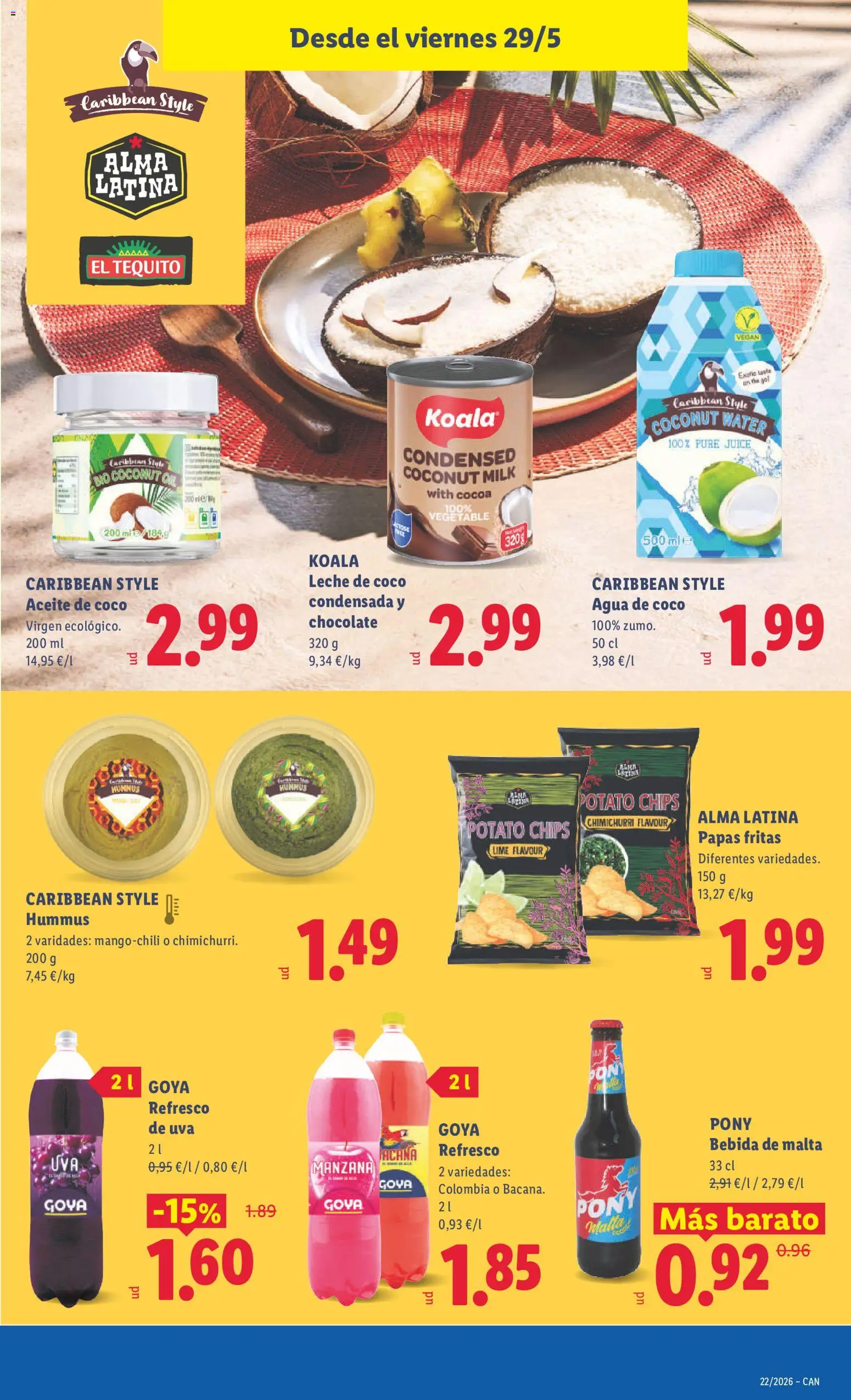 Lidl folleto │ válido desde el 18.05.2026 | Página: 33 | Productos: Leche, Aceite, Τυρόπιτα, Papas fritas