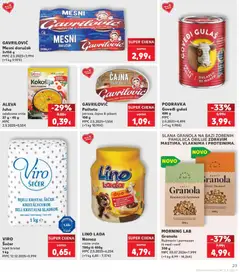 Kaufland - Split-Ravne njive - Pregled kataloga iz trgovine Kaufland, vrijedi od 26.08.2026 | Stranica: 23