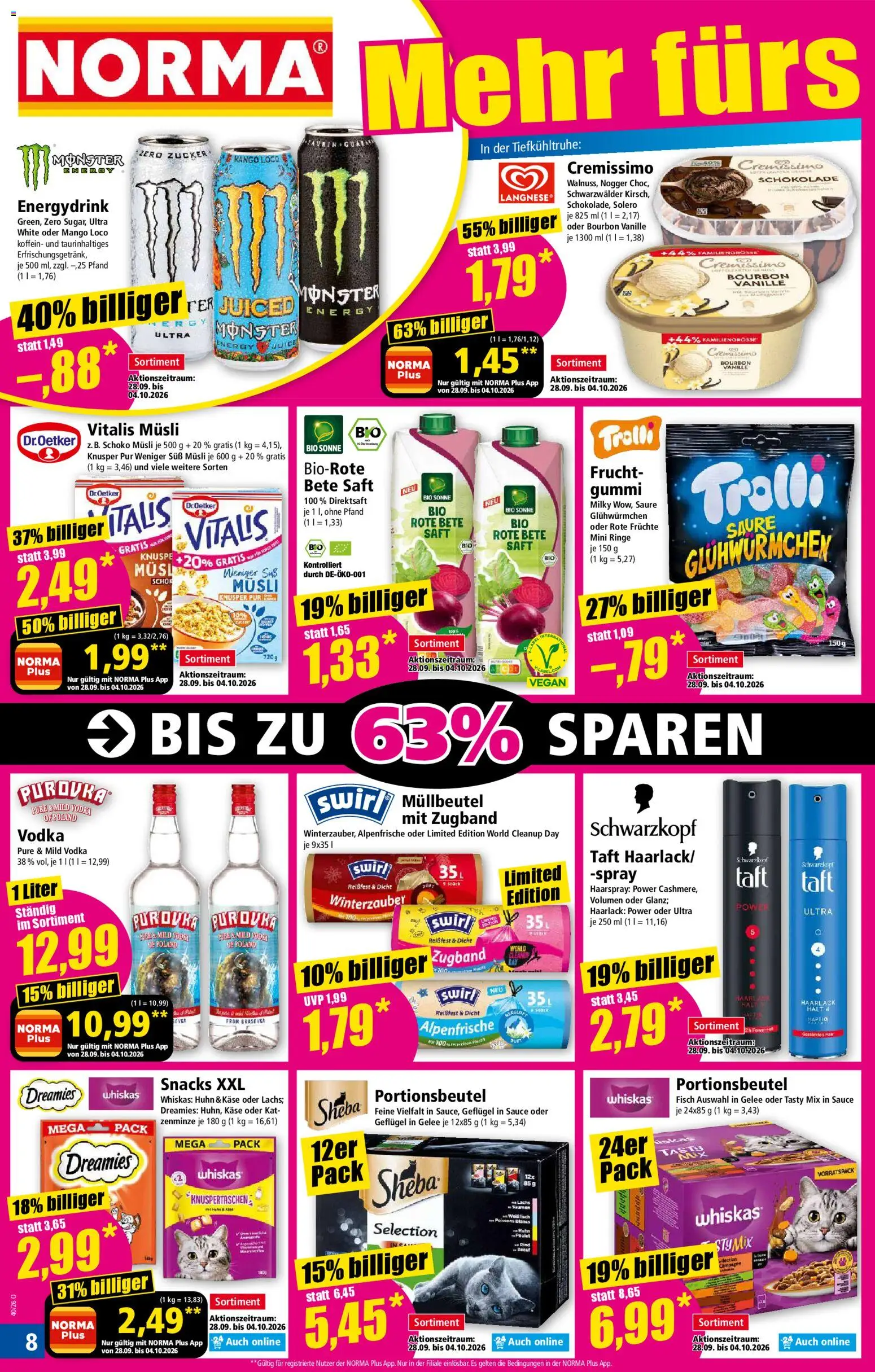 Norma Prospekt – gültig ab 28.09.2026 | Seite: 8