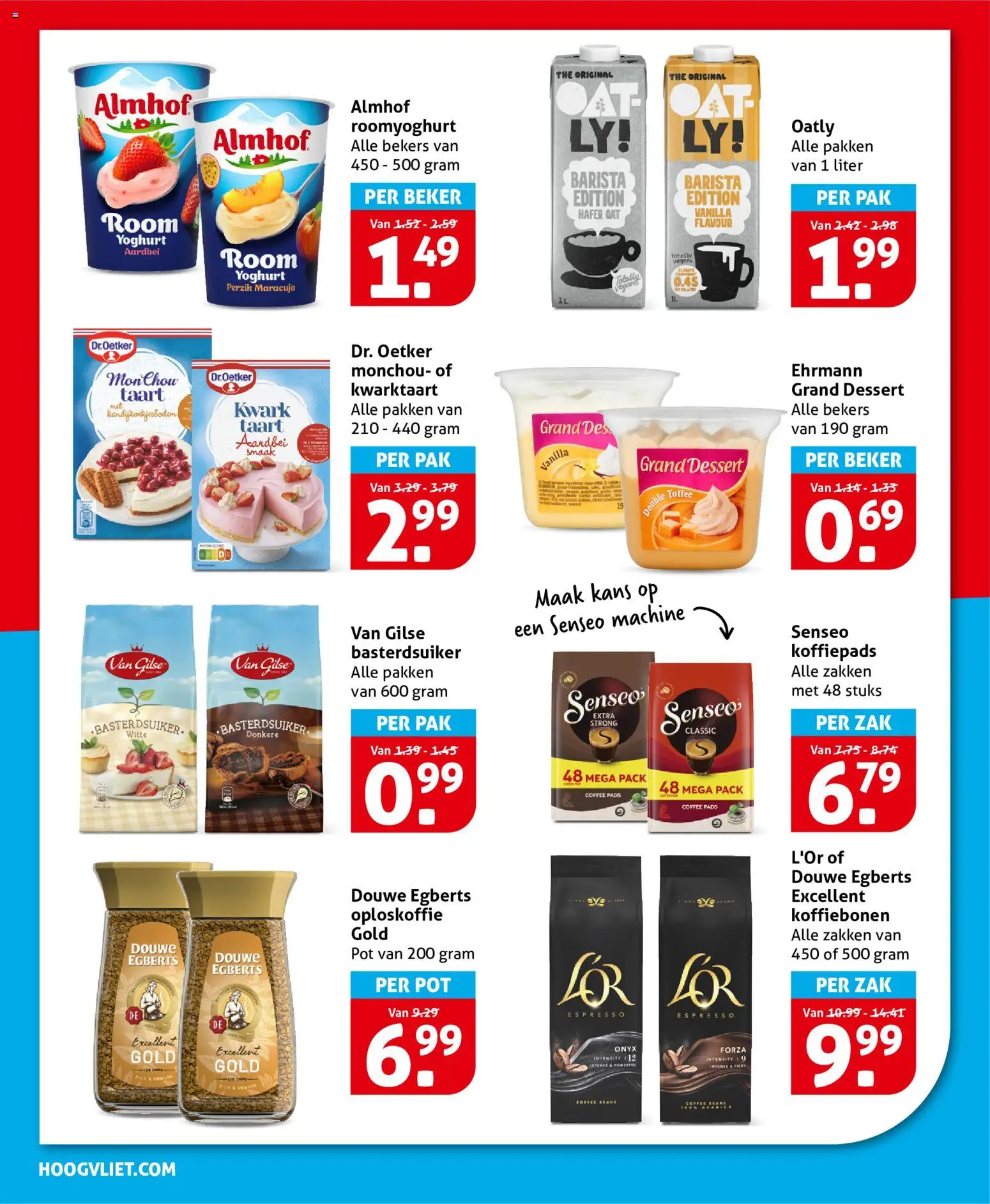 {H1} | Pagina: 14 | Producten: Yoghurt, Koffiebonen, Beker, Room