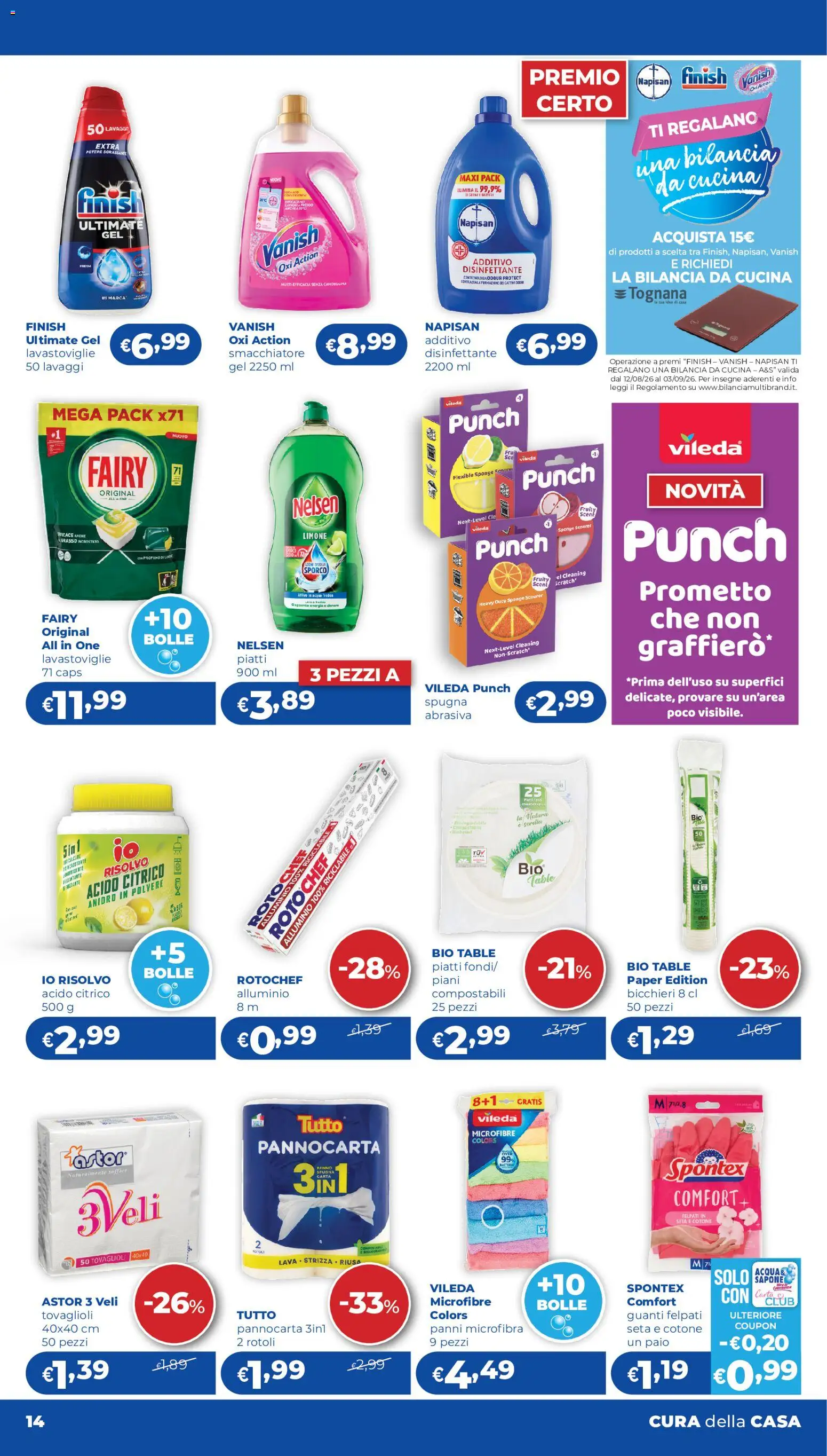 Volantino Acqua e Sapone del 13/08/2026 | Pagina: 14
