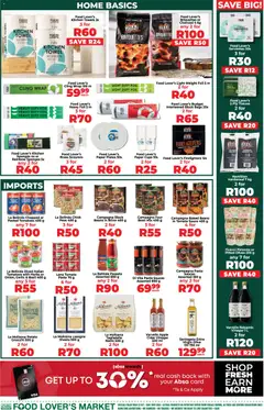 Food Lover's Market specials catalogue – valid from 22/10/2026 | Page: 15 | Products: Beans, Towels, Sauces, Juice