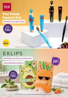 01.06.2026 tarihinden itibaren geçerli olan Gratis kataloğu önizlemesi | Sayfa: 59 | Ürünler: Banyo, Peeling, Diş macunu, Diş fırçası