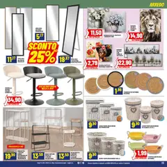 Anteprima del volantino RisparmioCasa volantino valido a partire dal 24/09/2026 | Pagina: 15 | Prodotti: Olio, Fiori, Mobiletto, Cestino