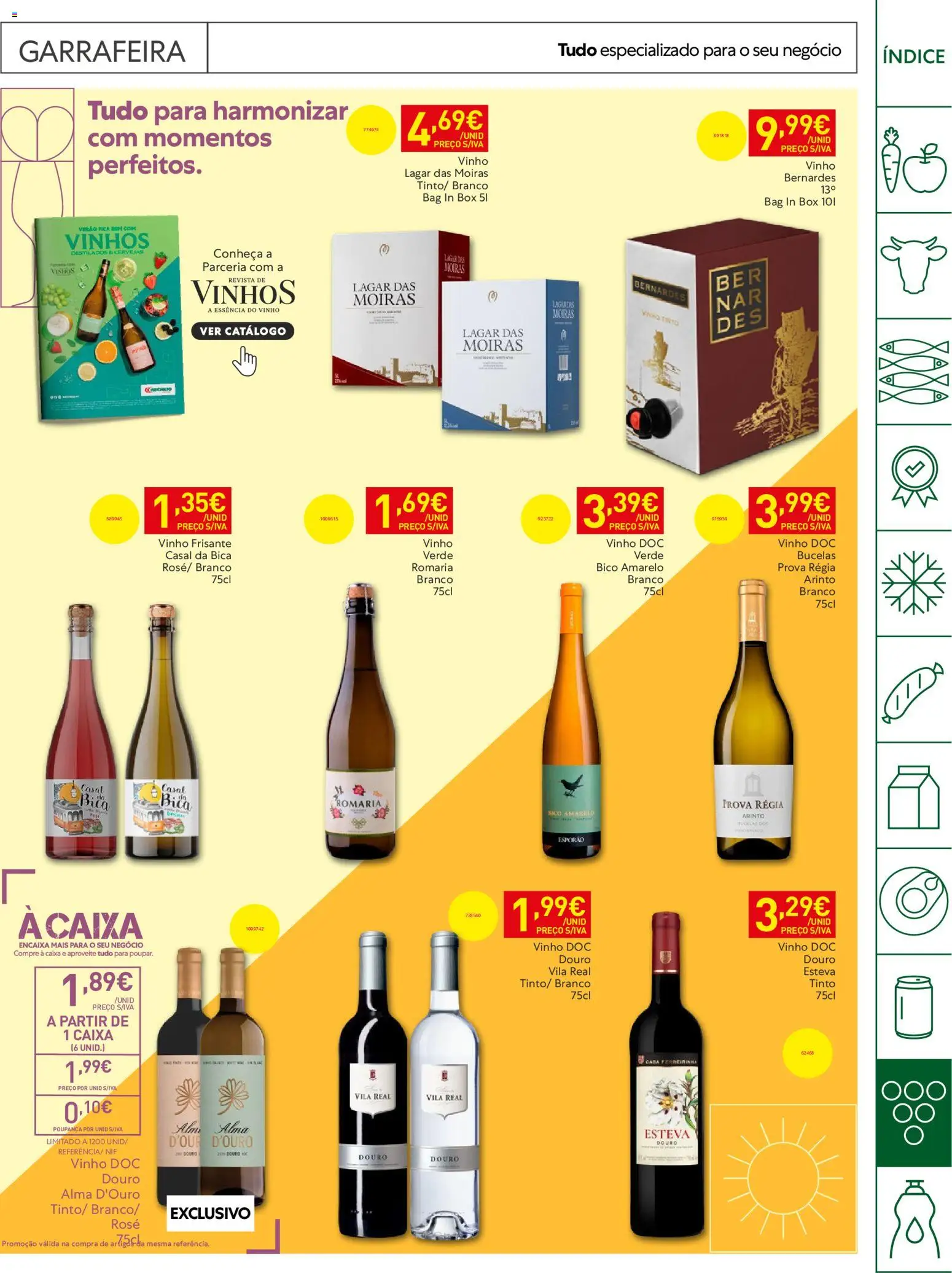 Recheio Horeca │ válido de 16.06.2026 | Página: 23 | Produtos: Caixa, Vinho