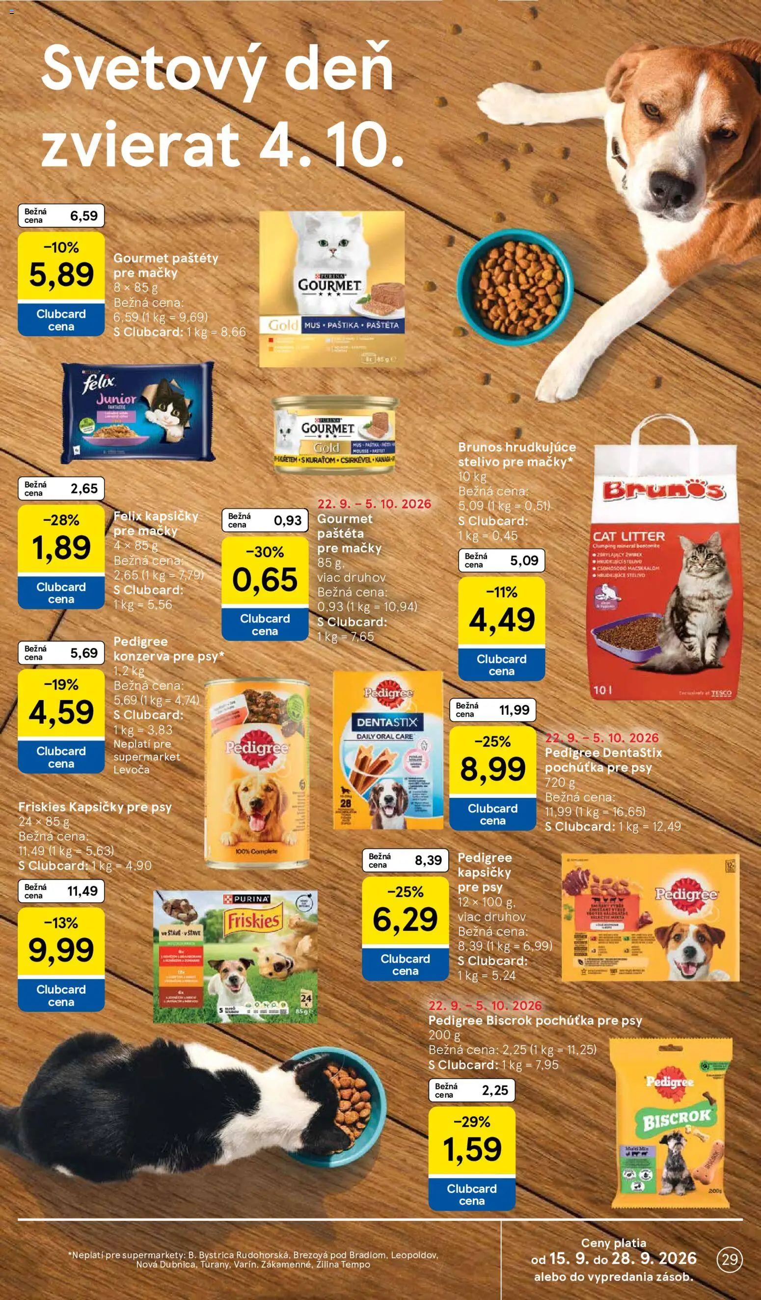 Nové Tesco akcie – leták je platný od 23.09.2026 | Strana: 29