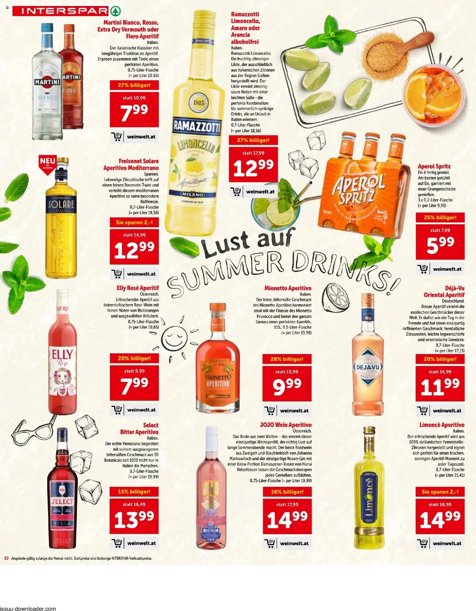 Interspar - Flugblatt gültig ab 07.05.2026 | Seite: 10 | Produkte: Wein