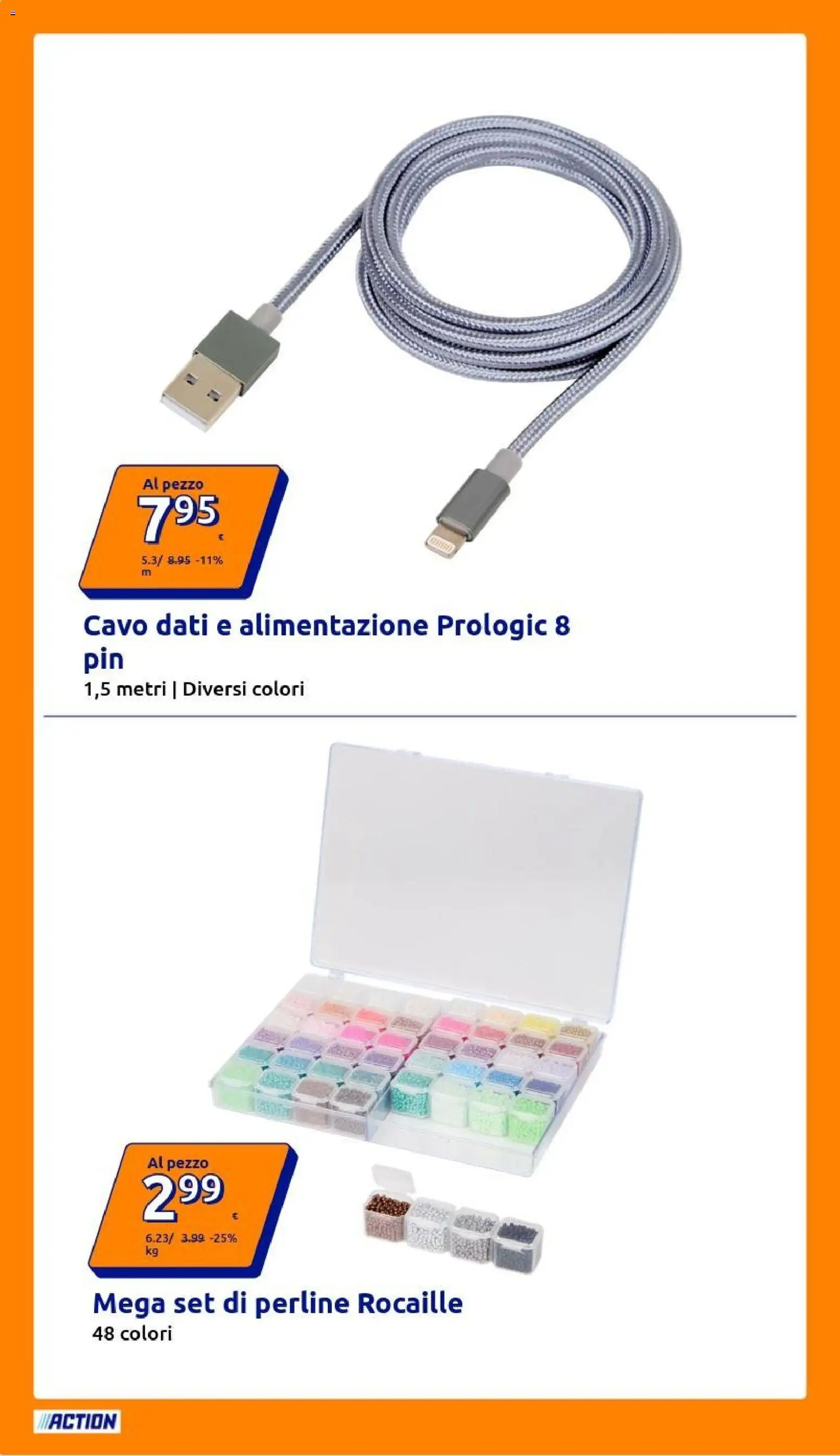 Volantino Action del 19/08/2026 | Pagina: 22 | Prodotti: Cavo