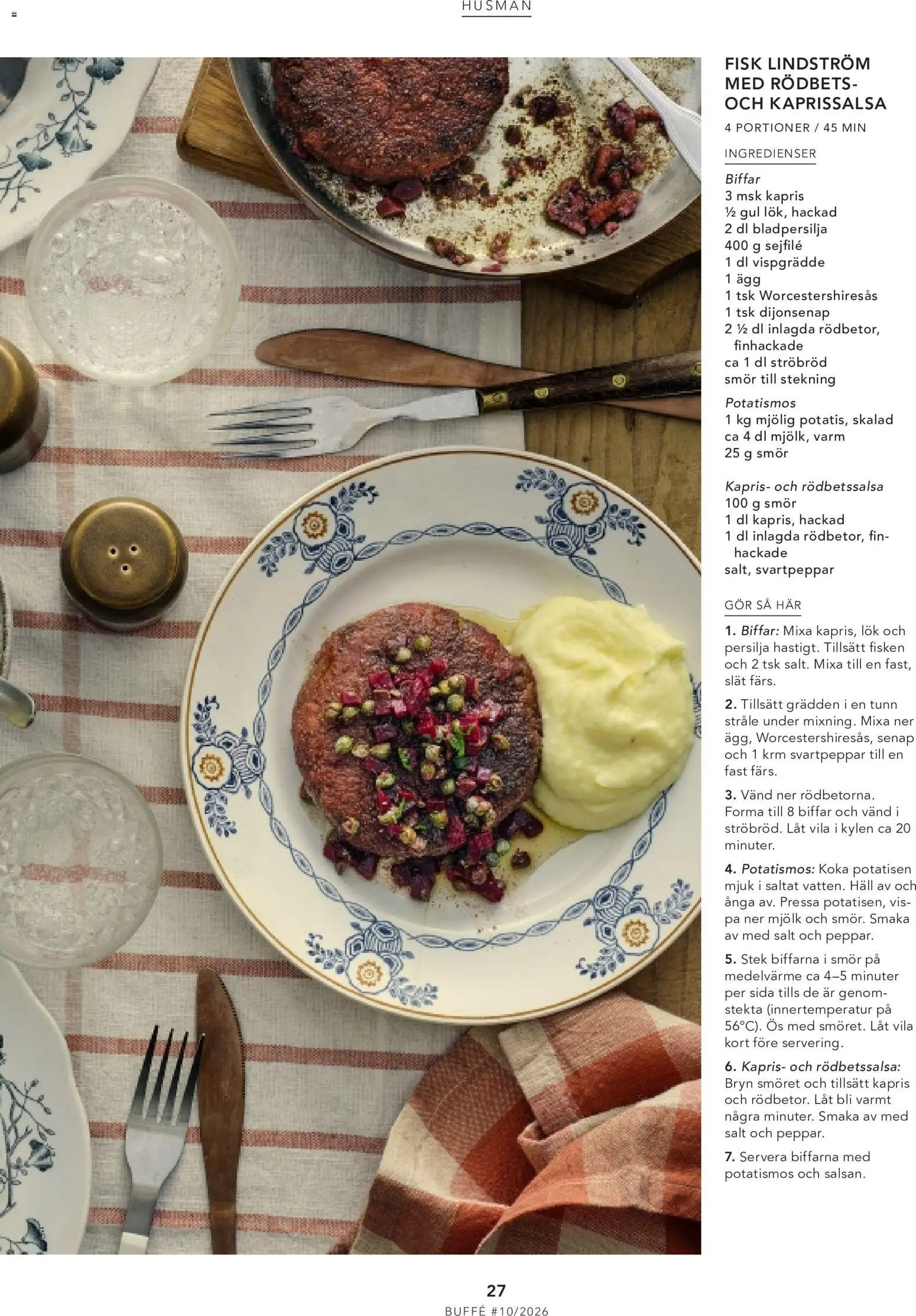 ICA Maxi reklamblad aktuell från 01/10/2026 | Sida: 27 | Produkter: Senap, Smör, Häll, Vispgrädde