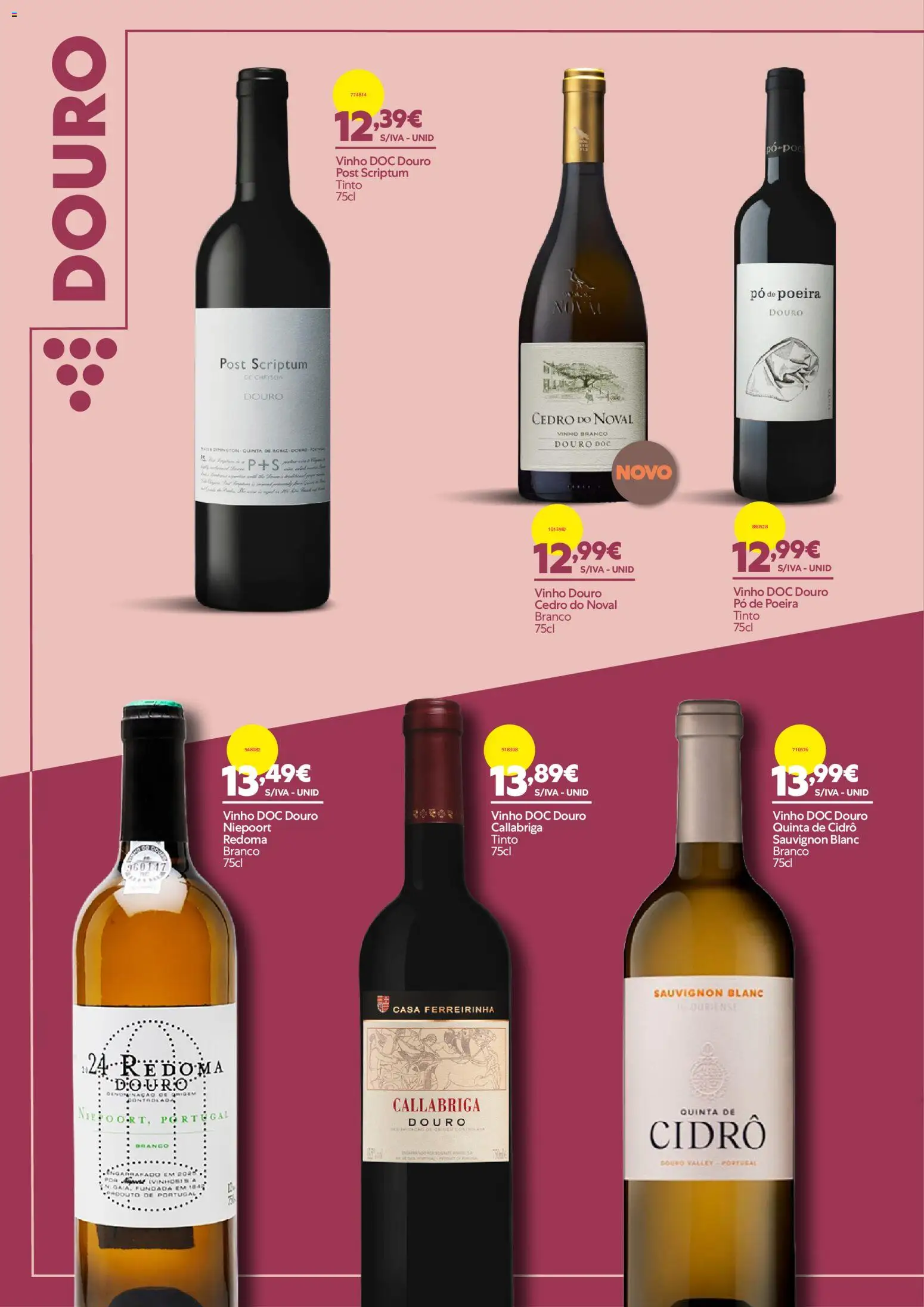 Recheio - Novo Catálogo de Vinhos │ válido de 03/09/2026 | Página: 18 | Produtos: Vinho branco, Pó, Vinho