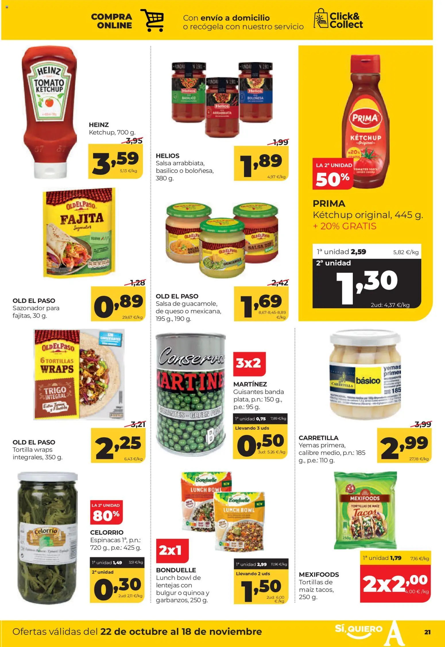 Alimerka folleto Asturias │ válido desde el 22/10/2026 | Página: 23 | Productos: Maíz, Tortillas, Queso, Funda