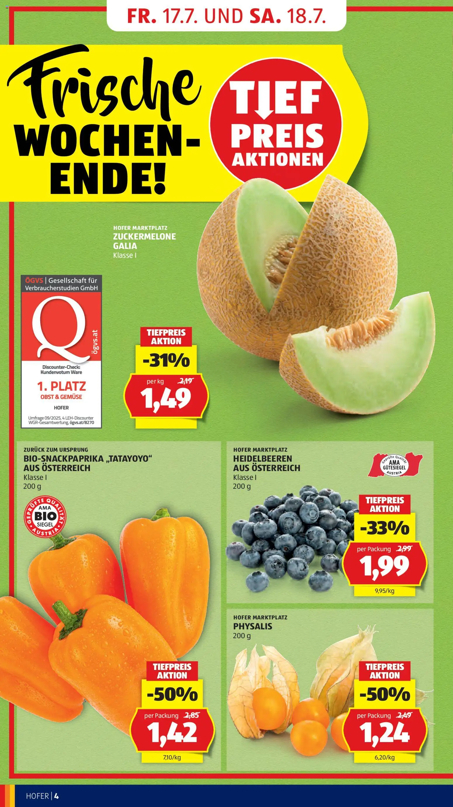 Hofer Flugblatt gültig ab 17.07.2026 | Seite: 8