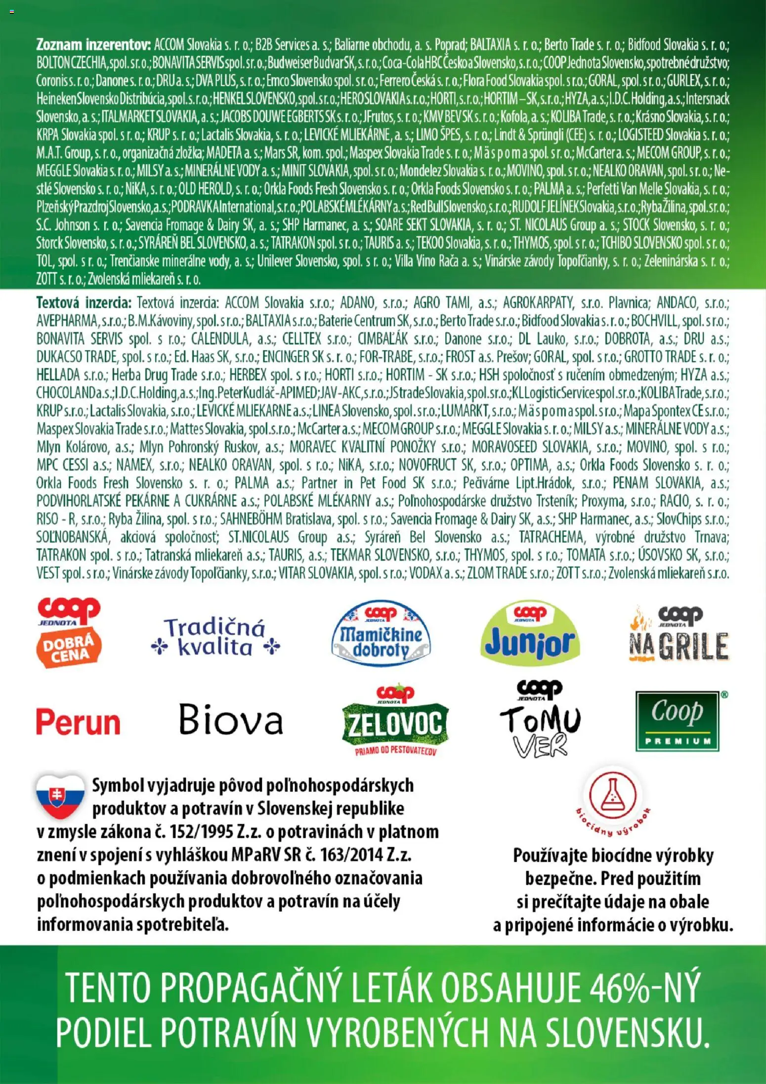 Nové COOP Jednota akcie – leták je platný od 13.08.2026 | Strana: 64 | Produkty: Víno, Ryba, Heineken, Flora