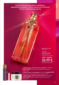 Oriflame leidinys galioja nuo 22.04.2026 | Puslapis: 65 | Prekių: Kvapusis vanduo, Kremas, Kūno kremas
