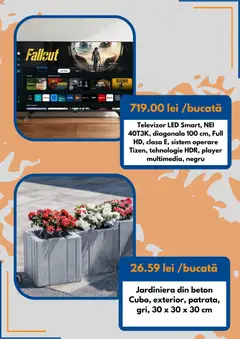 Ofertele Dedeman valabile de la 01.09.2026 | Pagină: 5 | Produse: Televizor led, Televizor, Player, LED