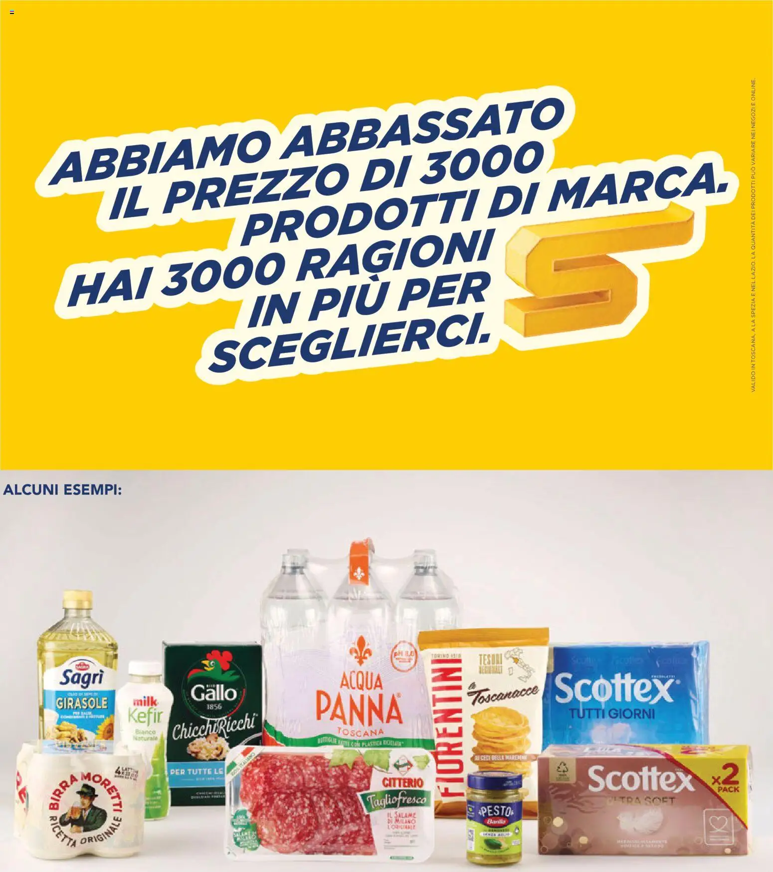 Volantino Esselunga S del 18.05.2026 | Pagina: 2 | Prodotti: Birra, Panna, Acqua