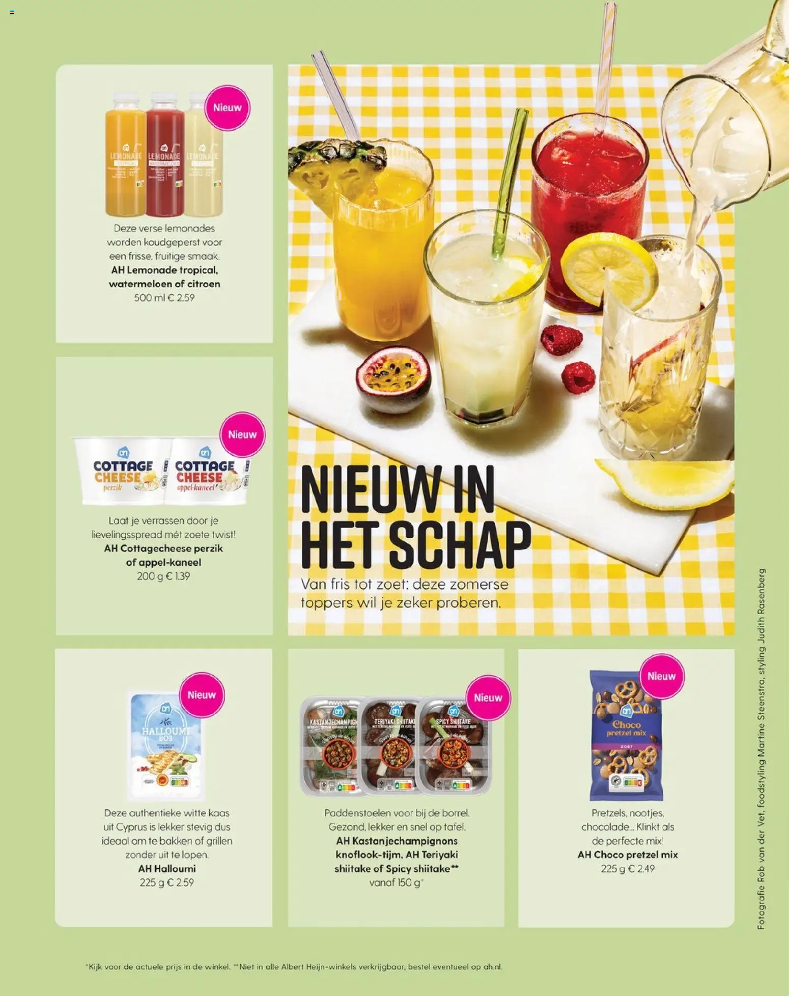 {H1} | Pagina: 111 | Producten: Citroen, Kaas, Chocolade, Pretzel