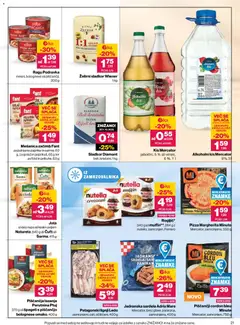 Mercator katalog akcije – veljaven od 10.09.2026 | Stran: 21 | Izdelki: Lignji, Kis, Spageti, Nutella